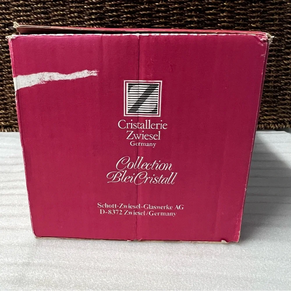 Vintage 70’s (1976) Schott-Zwiesel Tosca Claret Wine Glasses Set of 6